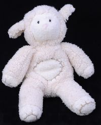 Pottery Barn Kids Little White Lamb Sheep Bean Plush Lovey